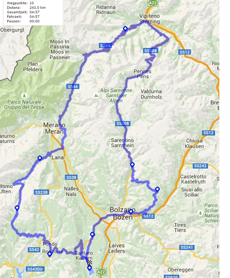 Touren um den Kalterer See – Bozen | Ralfs Seite